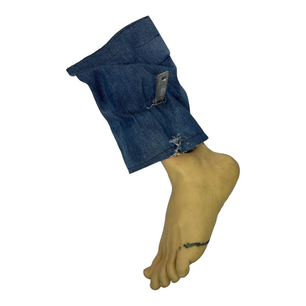 Halloween Leg  Decoration Stuck Denim Jeans Vintage